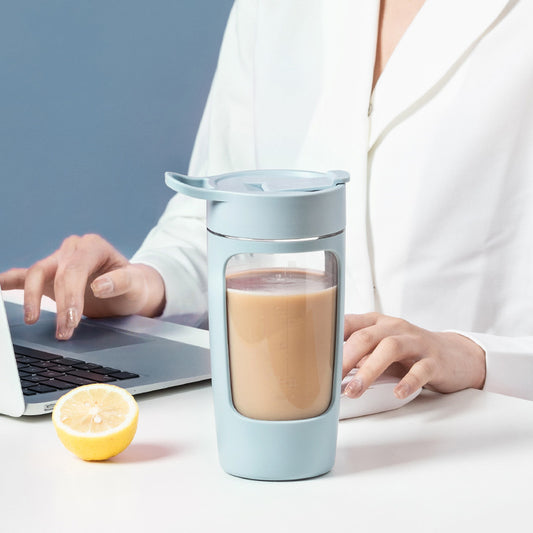 Portable Electric Shaker & Supplement Mixer Bottle (650ml) with FREE Shipping