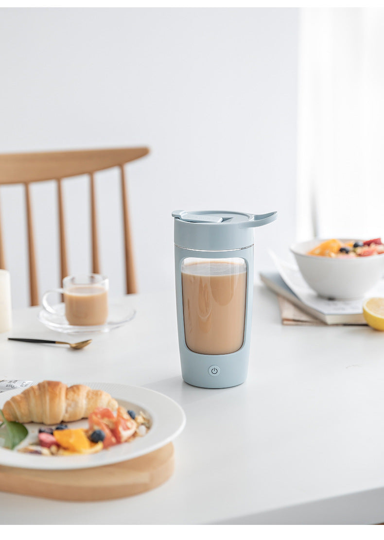 Portable Electric Shaker & Supplement Mixer Bottle (650ml) with FREE Shipping