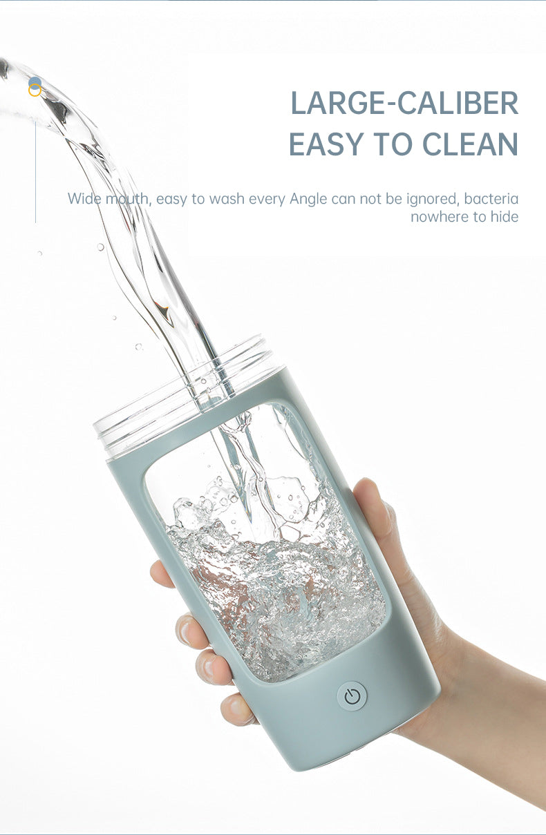 Portable Electric Shaker & Supplement Mixer Bottle (650ml) with FREE Shipping